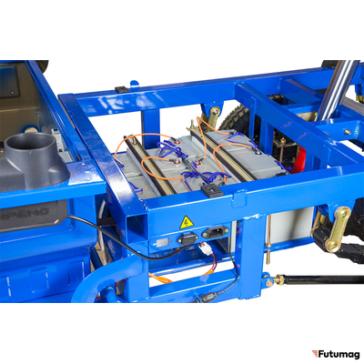 Грузовой электротрицикл Rutrike D5 1700 темно-синий