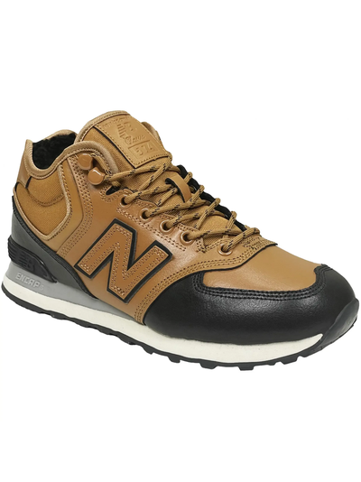 New Balance 574 Mid Brown Black с мехом