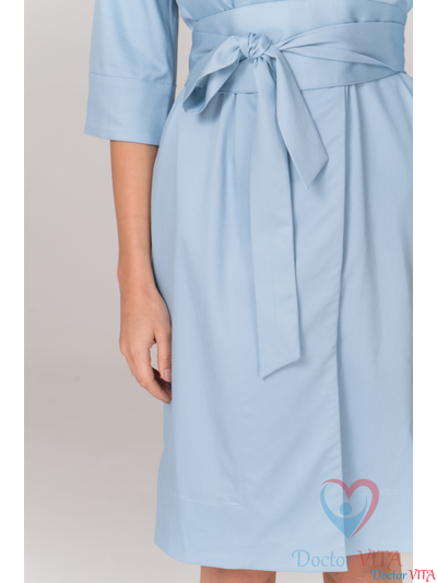 ПЛАТЬЕ медицинское Dr.Super "Spring" голубое