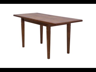 Стол раздвижной №6 Р 1150(1600)х700х760 темный орех столешница под древо