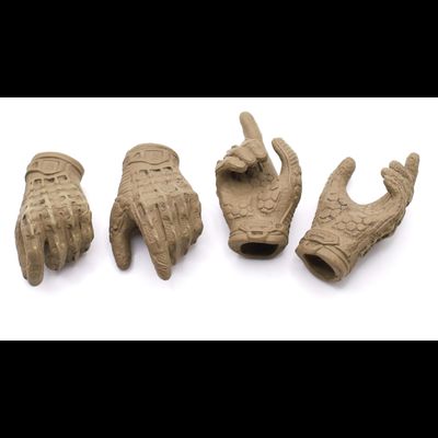 Кисти в тактических перчатках 1/6 - (26060R-B) - Easy&amp;Simple