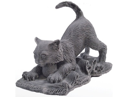 Озорной кот, литьевой мрамор. ОПТ