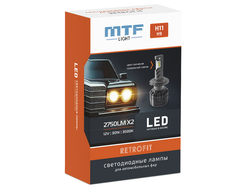 Светодиодные лампы H9, H11  RETROFIT 3500K  RT11K4