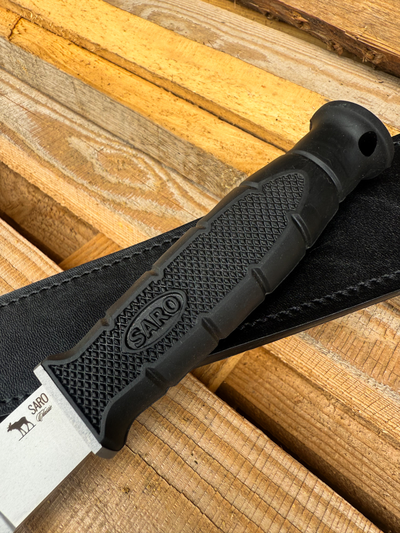 Тактический нож Страйт сталь 95Х18, рукоять резина