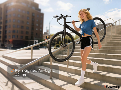 Электровелосипед PUCKIPUPPY Doberman черный