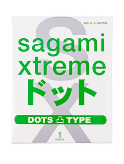758/1 Презервативы Sagami, xtreme, type-e, латекс, 18,5 см, 5,2 см, 1 шт.