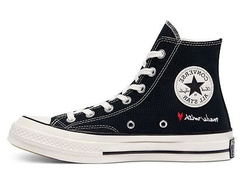 Кеды Converse Chuck Taylor 70 Made with Love Valentine's day черные высокие