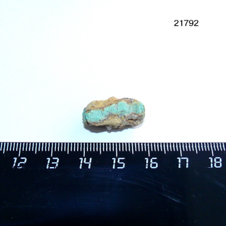 Бирюза натуральная (необработанная) Казахстан арт.21792: 2,8г - 19*11*10мм