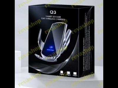 Держатель для телефона с беспроводной зарядкой 100 Вт