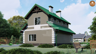 Проект небольшого дома. Проект №134