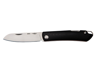 Нож складной Bro AUS-10 G10 Black/Red Satin