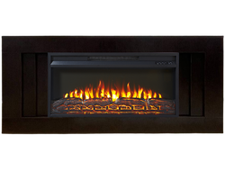 Настенный электрокамин Форвард BL с очагом Flash 36