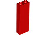 Brick 1 x 2 x 5 - Blocked Open Studs or Hollow Studs, Red (2454 / 245421)