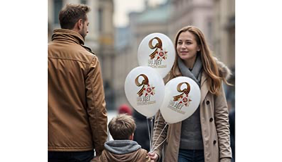 Шары 80 лет Великой Победе