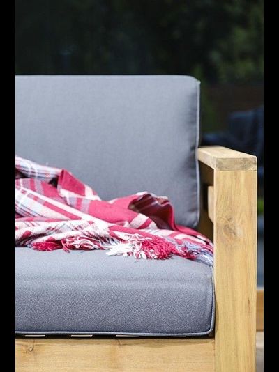 Диван из акации BOOKA 2-х местный