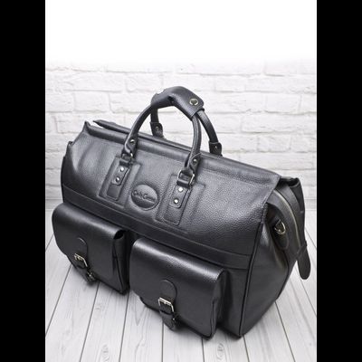 Кожаный саквояж Fabriano premium iron grey (арт. 4008-55)