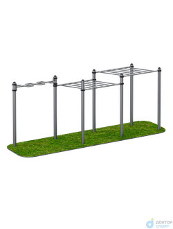 Двойной рукоход и змейка