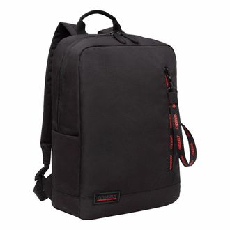 Рюкзак городской Grizzly RQL-313-1 черный-красный