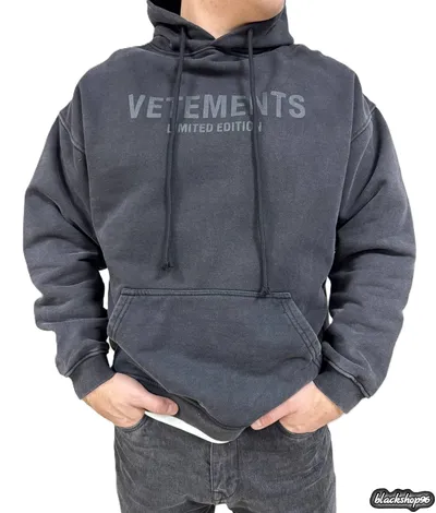 Худи Vetements Limited Edition Black (S, M, L, XL)