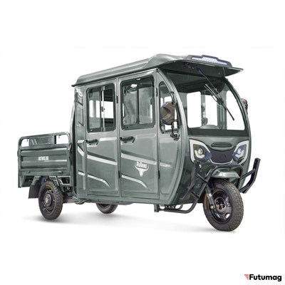 Грузовой электротрицикл Rutrike Рейс 1300 60V1200W серый