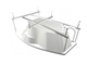 Акриловая ванна Triton Лайма Правая,160х95x67 см
