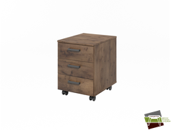 Тумба L-91 таксония шоколадная  420*526*568 мм (Ш*Г*В)