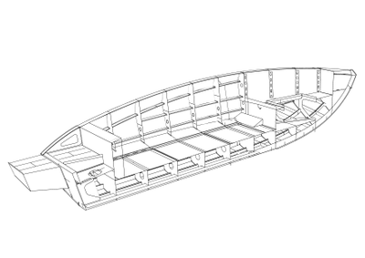 Проект моторной лодки из ПНД