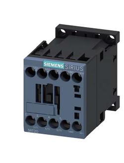 3RT2015-1BG41 КОНТАКТОР, 3 ПОЛ., AC-3, 3KW/400V, 1NO, DC 125V