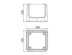 Архитектурный светильник серии  ARMOR