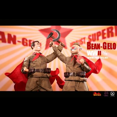 Красноармеец-рабочий Кайл - Коллекционная ФИГУРКА 1/12 Bean Gelo Series The working class soldier Kyle (BGS017) - POPTOYS