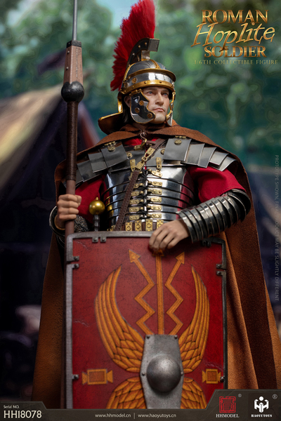 Римский легионер в медной броне - КОЛЛЕКЦИОННАЯ ФИГУРКА 1/6 scale Imperial Legion Hoplite (HH18078) - HHMODEL & HAOYUTOYS