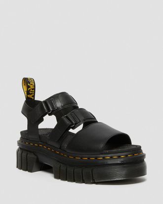 Босоножки Dr. Martens Ricki Nappa Lux Leather 3-Strap Platform Sandals