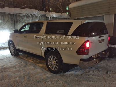 Кунг Sammitr TL1 070 для Toyota Hilux Revo 2015- от AvengerUral.ru в Екб и Перми. Доставка РФ и KZ!