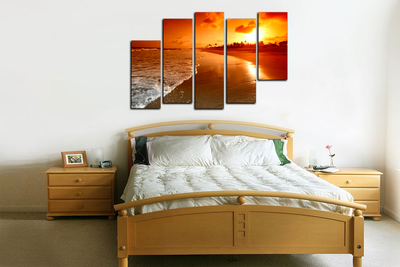 Модульная картина "Удивительный вечер"