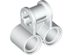 Technic, Axle and Pin Connector Perpendicular Double, White (32291 / 322911 / 4140431 / 4144131 / 6254266 / 6292916)