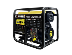 Электрогенератор дизельный LDG 7000LXА Huter
