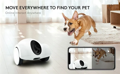 Робот-компаньон GuliGuli для кошек и собак с функцией кормления