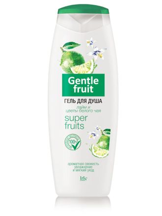 Iris Gentle Fruit Гель для душа Лайм и цветы белого чая 400мл