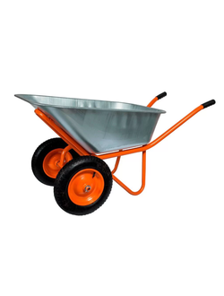 Тачка строительная двухколесная PRO- 200, 2-колесная