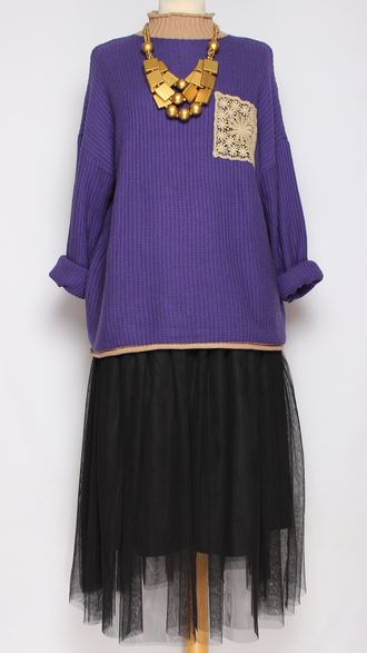 ЮБКА "СЕТКА" чёрная