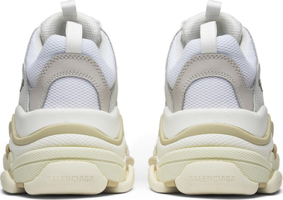 Кроссовки Balenciaga Triple S Trainer White Tan