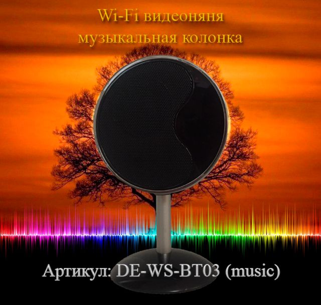 WiFi видеоняня DE-WS-BT03 (music)