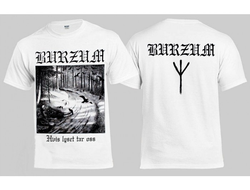 Футболка Burzum - Hvis Lyset Tar Oss (белая)