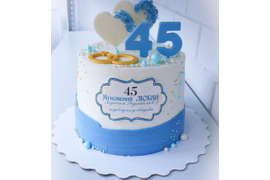 Торт "С годовщиной свадьбы"