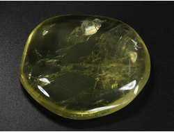 Кварц лимонный (облагороженный), полировка плоская, Бразилия (42*36*8 мм, 22 г) №35665