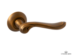 Ручка на круглом основании VETTORE R07.1313 MACC (Кофе)