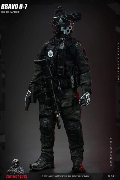 ПРЕДЗАКАЗ - Саймон "Гоуст" Райли (Ghost, CoD Modern Warfare)  - Коллекционная ФИГУРКА 1/6 scale BRAVO 0-7 KILL OR CAPTURE (M001) - VERYHOTTOYS ?ЦЕНА: 17600 РУБ.?