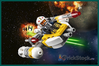 # 75162 Мини–«Истребитель Типа Y» с Фигуркой / Y–Wing (Microfighter)