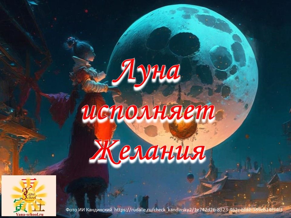 Луна исполняет