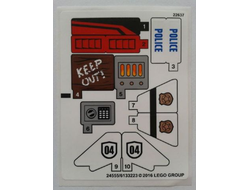 Sticker Sheet for Set 60131 - 24555/6133223, n/a (60131stk01)